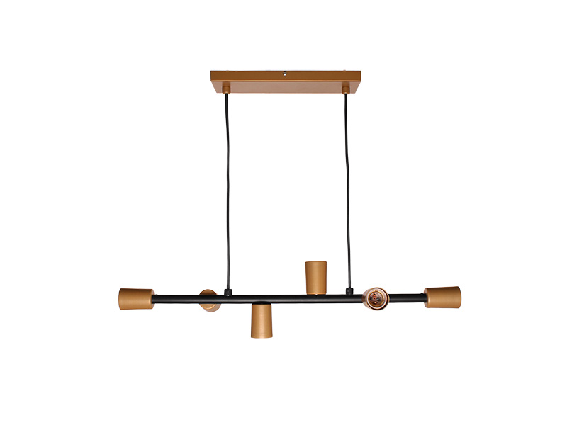 PENDENTE TASCHIBRA BUDS 6XE27 OURO