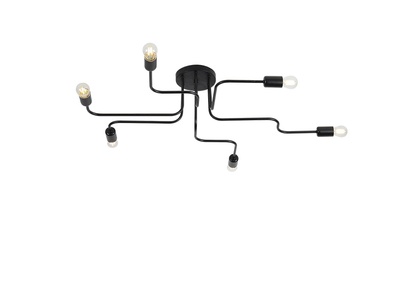 Imagem do produto PLAFON TASCHIBRA CRONOS 6XE27 na categoria PLAFON SOBREPOR S/LÂMP