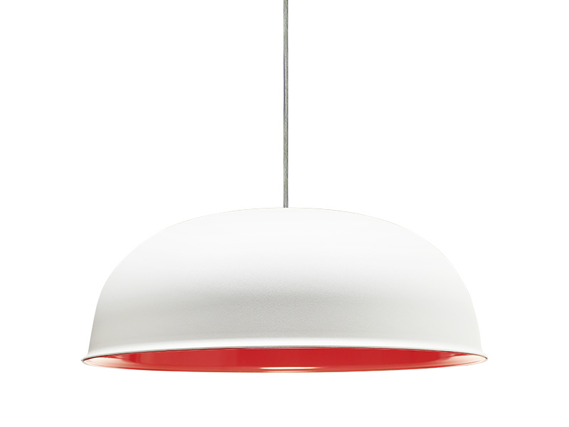 Imagem do produto PENDENTE TASCHIBRA WHITE FESTIVAL 1XE27 BRANCO F.+ VERMELHO na categoria PENDENTE S/LÂMP