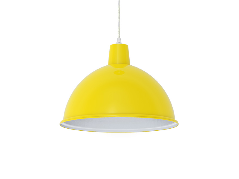 Imagem do produto LUM PENDENTE TASCHIBRA DESIGN TD 822 AMARELO na categoria PENDENTE S/LÂMP
