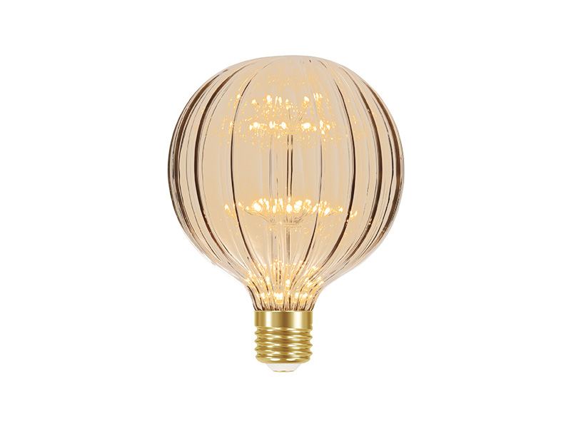 LÂMPADA LED FIREWORKS VINTAGE G125 AMBAR