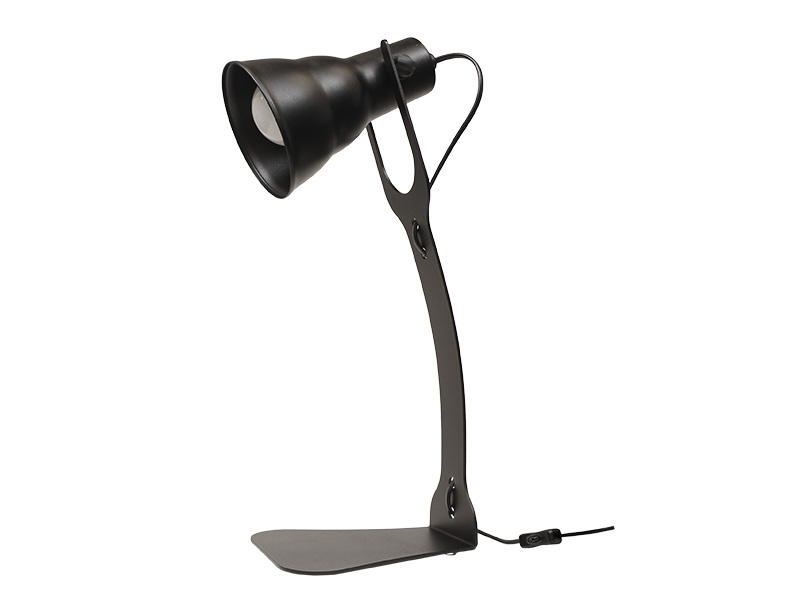 Imagem do produto LUMINÁRIA DE MESA TASCHIBRA HOL 1XE27 PRETO FOSCO na categoria LUMINÁRIA S/LÂMP