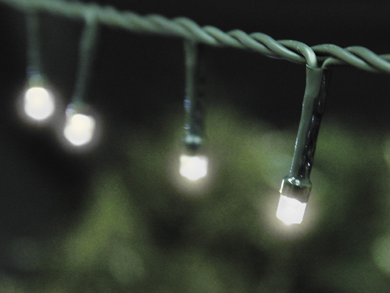 CORDÃO LUM 96 LED ESTAT ISOL VD 127V BRANCO