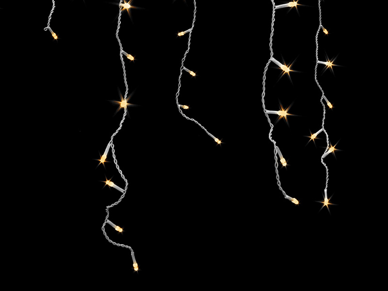 Imagem do produto CORTINA LUM 96 LEDS 3,5X0,30M 127V 3000K na categoria LED CORDÃO