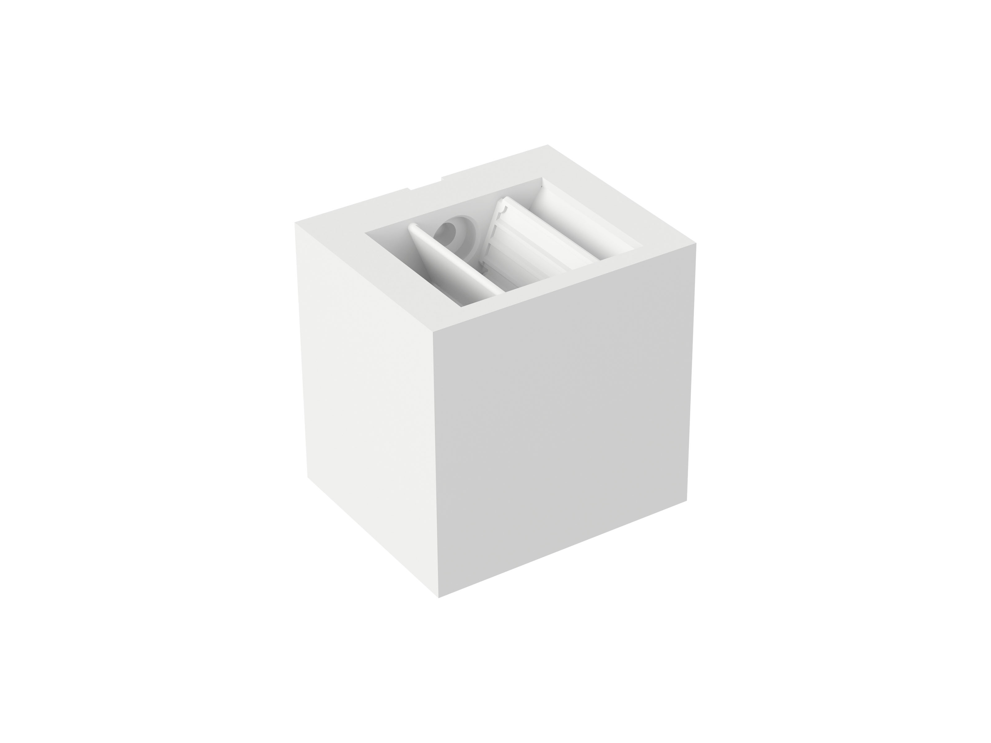 ARANDELA LED TASCHIBRA FLAP 3000K 2W BRANCA