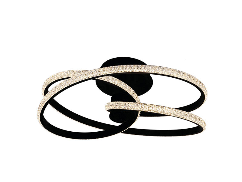 PLAFON LED TASCHIBRA COPENHAGUE 3000K 50W PRETO