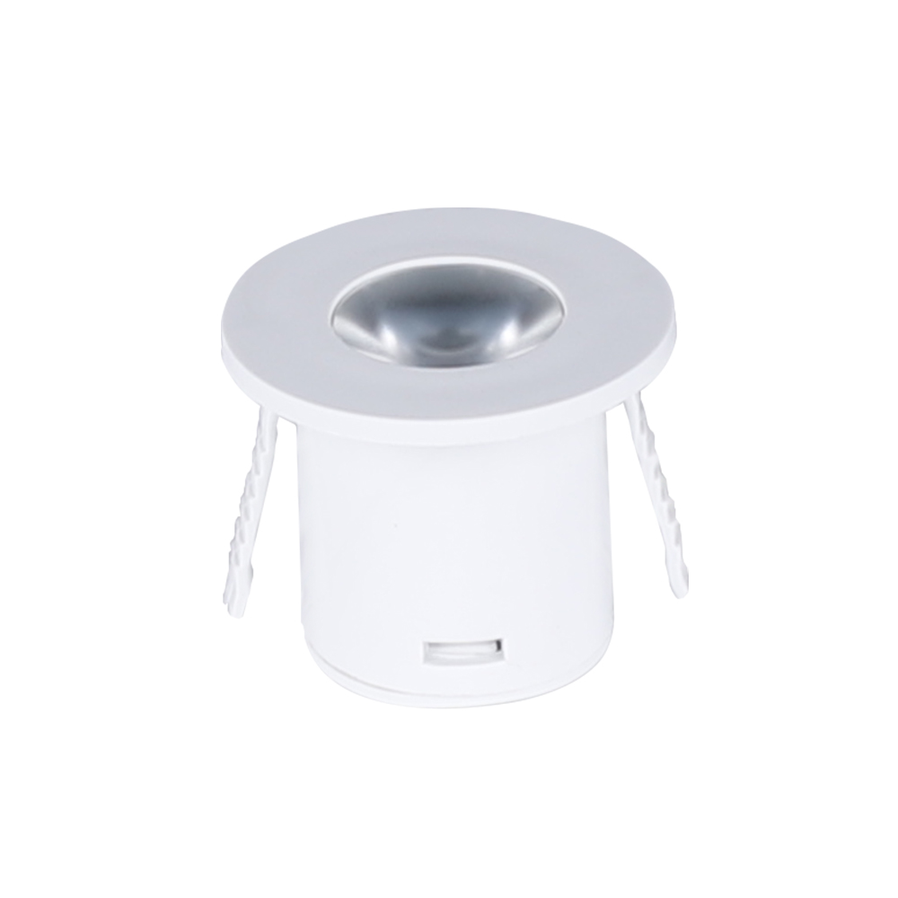 SPOT PARA MÓVEIS LED PIK REDONDO 1W 6500K BRANCO 2PÇS