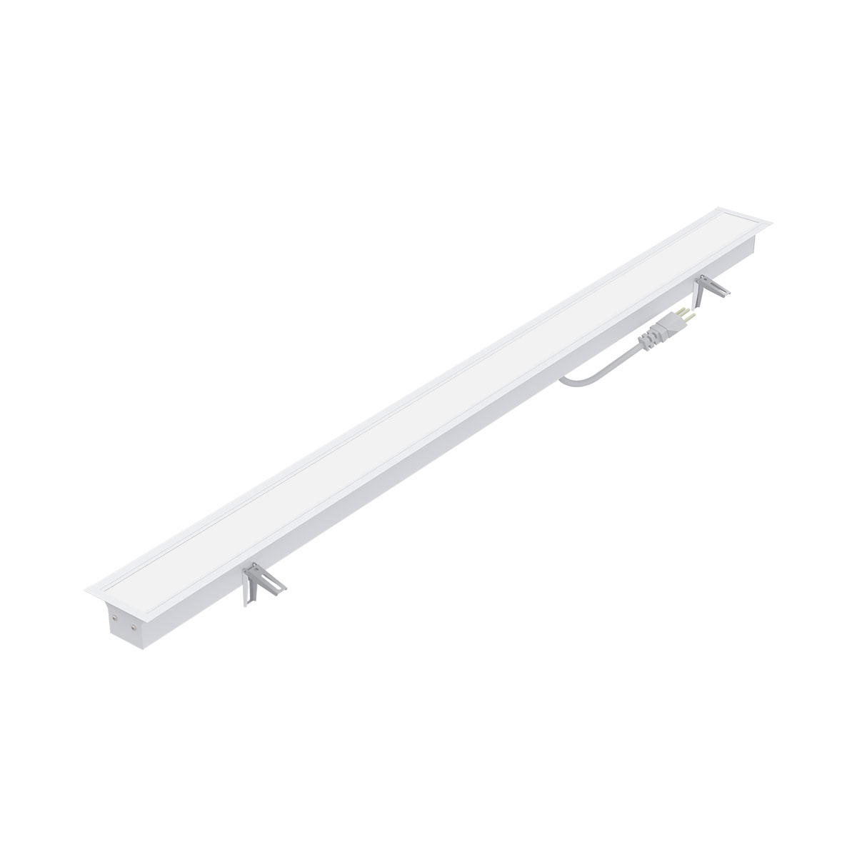 LUMINÁRIA LED FALCON EMB FORRO GESSO LINEAR LT 42W 220V 5000K BRANCA