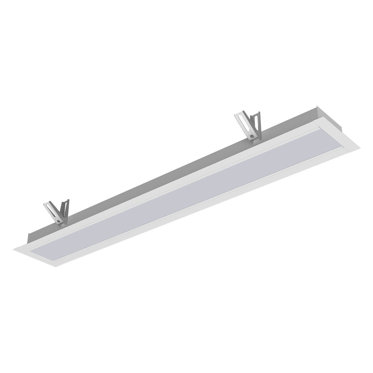 LUMINÁRIA LED VETOR EMBUTIR 110 LINEAR 35W 4000K BRANCA