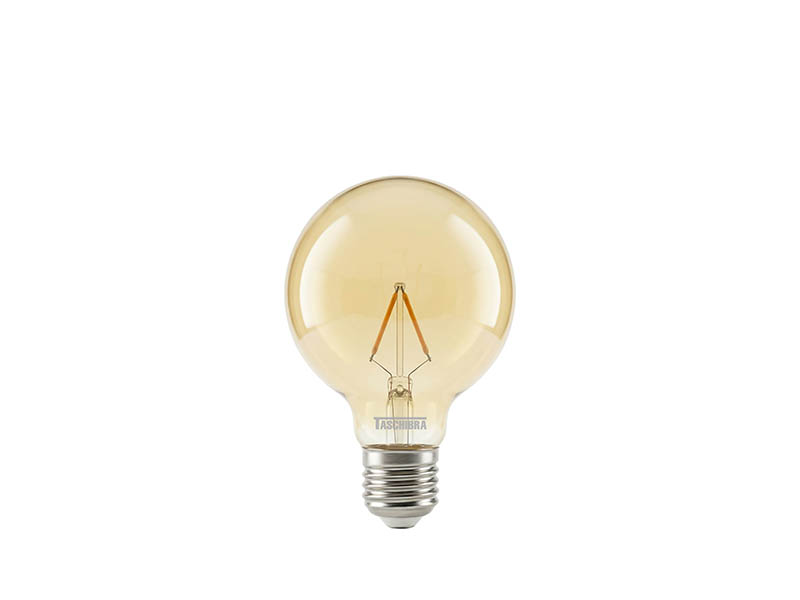 Imagem do produto LÂMPADA LED FILAMENTO VINTAGE GLOBO G95 3W AUTOVOLT ÂMBAR na categoria LED FILAMENTO