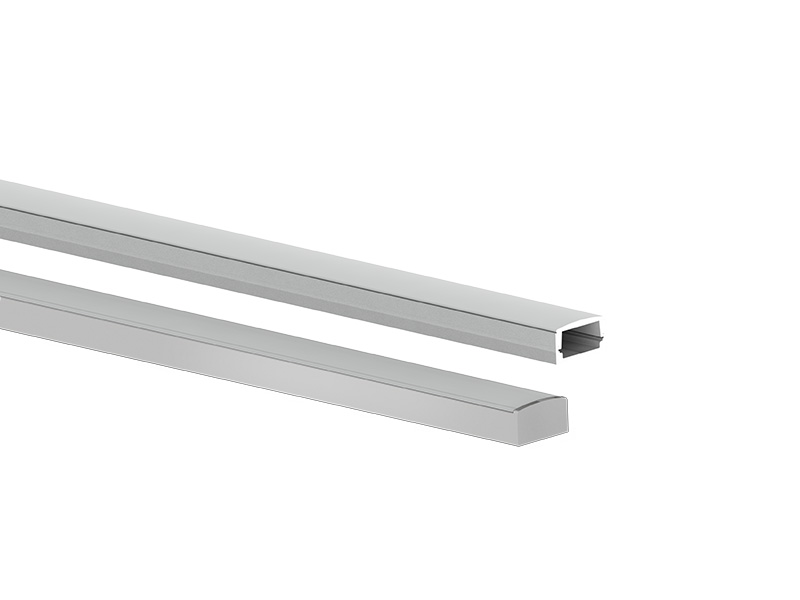 PERFIL TASCHIBRA SOPÉ 16X9 SOBREPOR 9X16X3000mm COM ACESSÓRIOS BRANCA