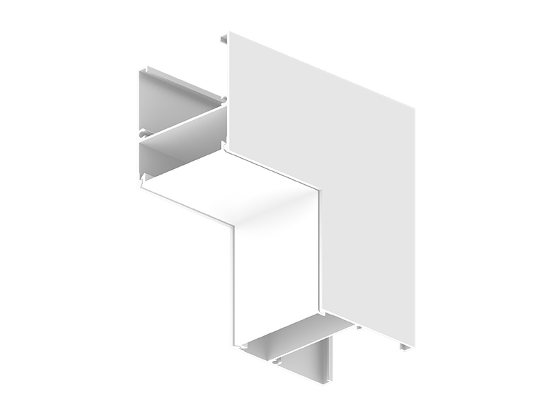 EMENDA L ZENITH 50x50 TETO/PAREDE BRANCA