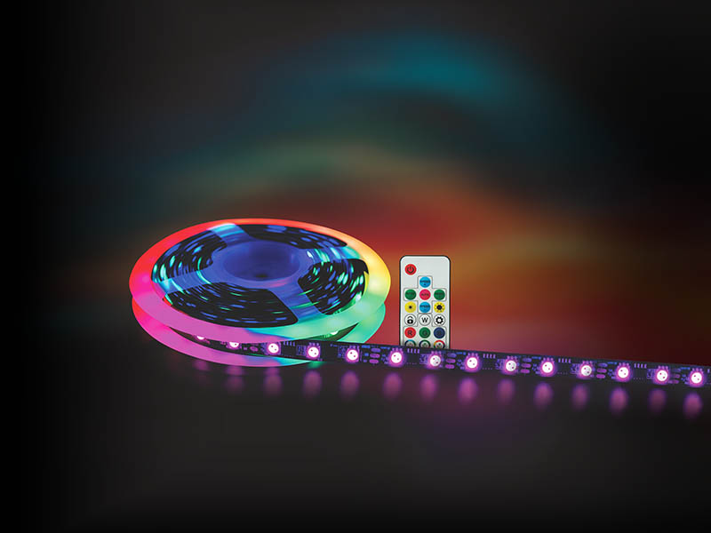 FITA LED MAGIC CONTROL 6W 60LEDS/M 5M 12V IP20 RGBIC