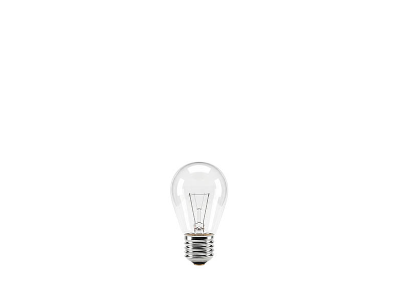 LÂMPADA INCANDESCENTE PERA FOGÃO/GELADEIRA TASCHIBRA E27 40W 127V