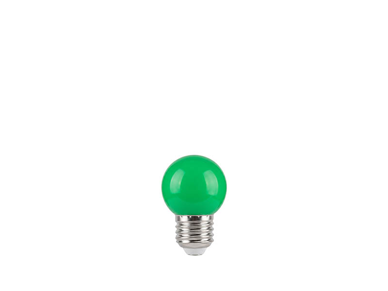 Imagem do produto LÂMPADA LED BOLINHA TASCHIBRA TBL05 1W 127V VERDE na categoria DECOR