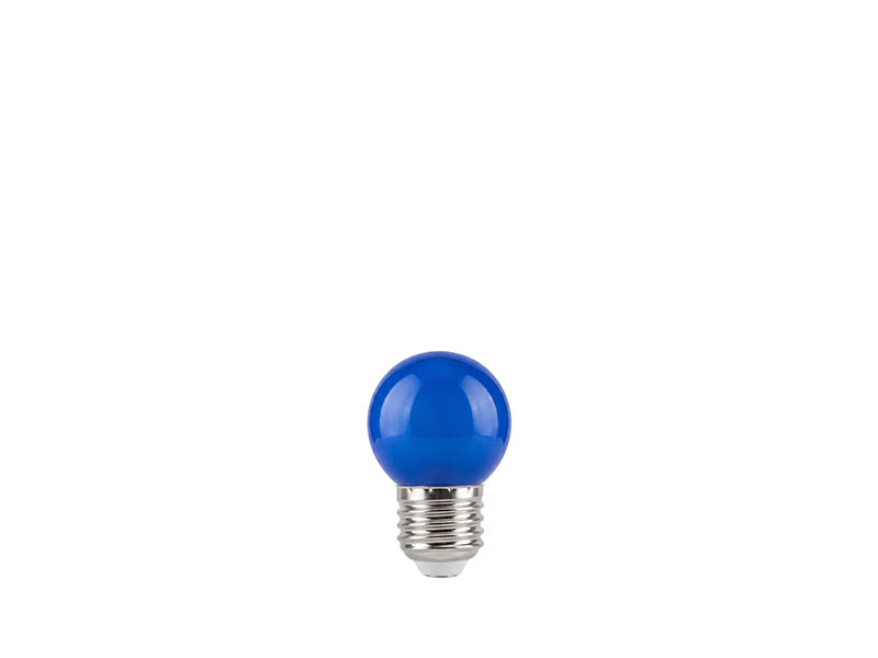 LÂMPADA LED BOLINHA TASCHIBRA TBL05 1W 220V AZUL