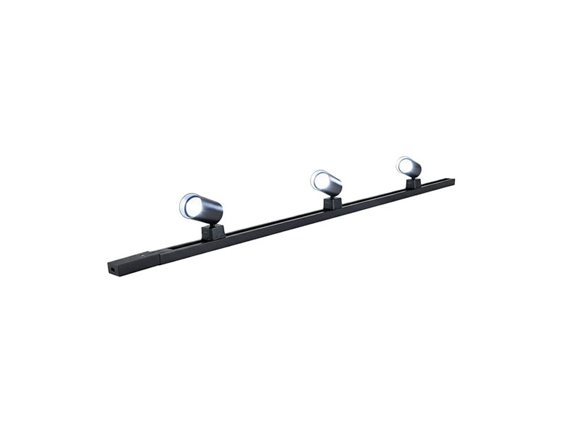 KIT TRILHO DIRECT LED 6500K PRETO