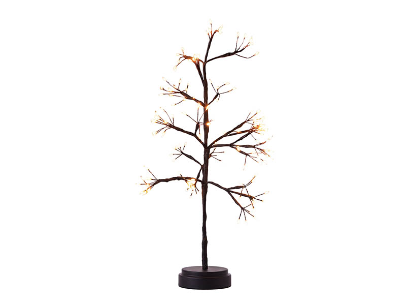 ARVORE ILUMINADA TASCHIBRA 150 MINI LEDS 45CM PILHA 3000K 3000K