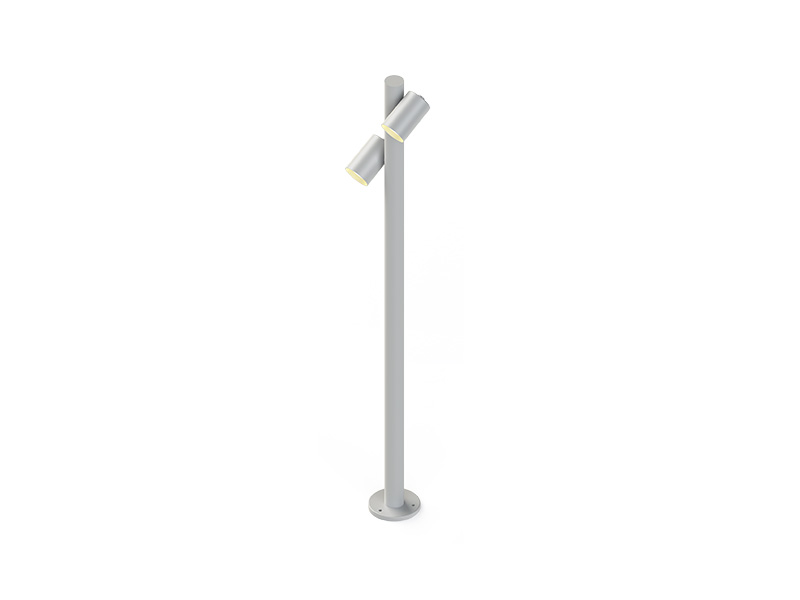 POSTE TASCHIBRA WABI 1000mm 2X MR16 BRANCA