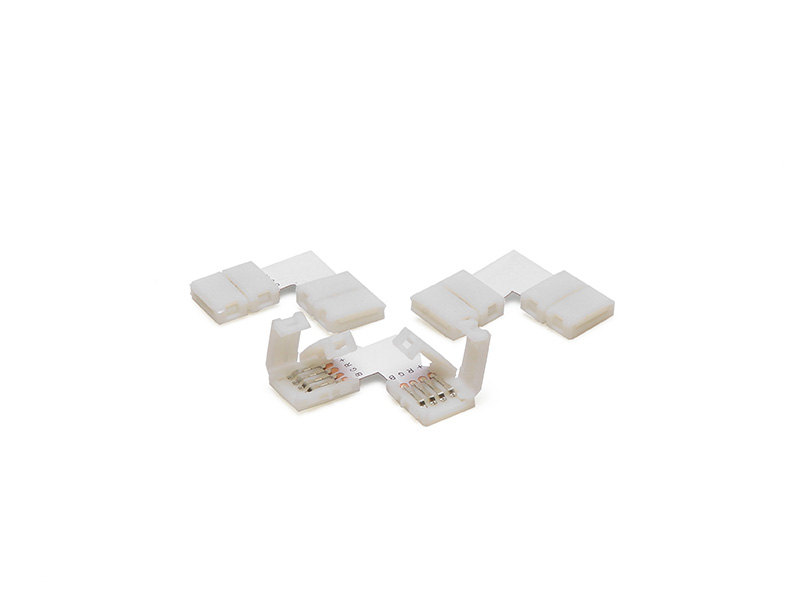 A48 CONECTOR EMENDA L 4FIOS FITA LED 3PÇS UNICA
