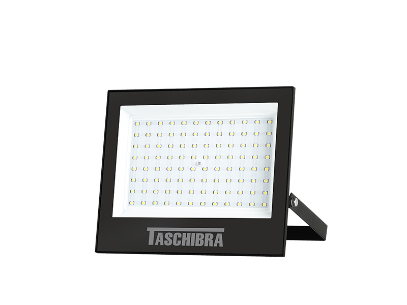 REFLETOR TR LED 100W 6500K PRETO