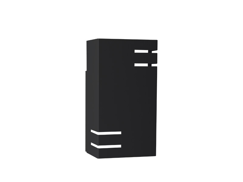 ARANDELA TASCHIBRA RAY LED 10W 2700K PRETO FOSCO
