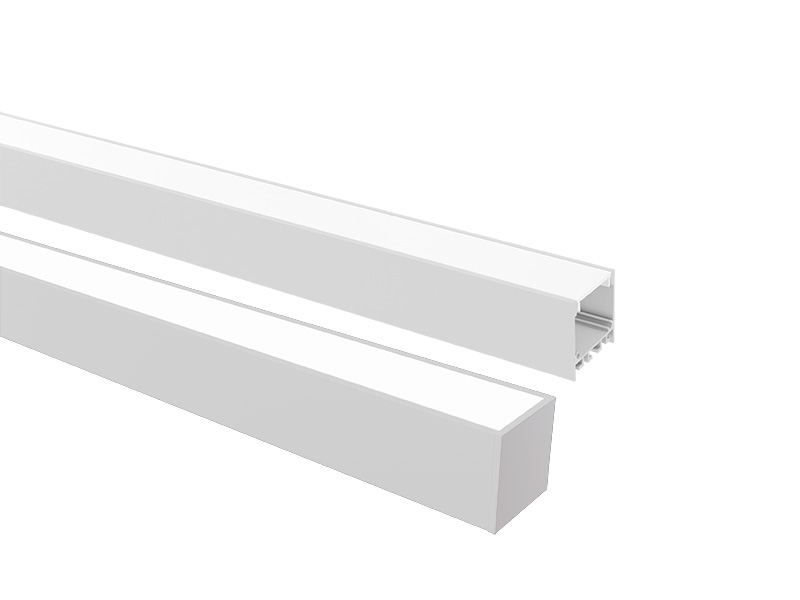 PERFIL TASCHIBRA SPIRE 35X35 SOBREPOR 35X35X1000mm BRANCA