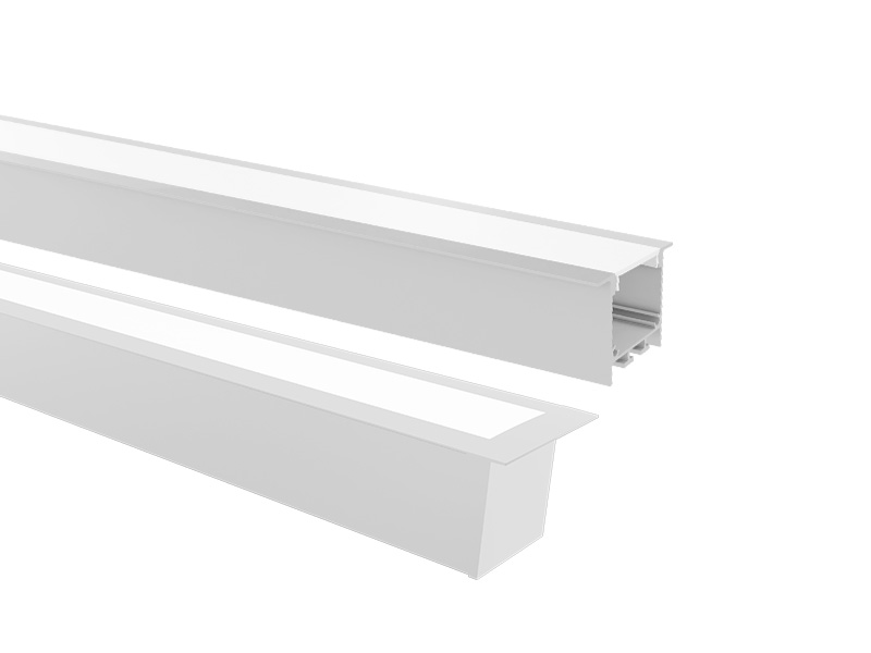 PERFIL TASCHIBRA SPIRE 50X35 EMBUTIR 35X50X1000mm BRANCA