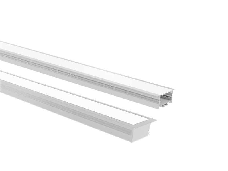 PERFIL TASCHIBRA ZENITH 62X25 EMBUTIR 25X62X1000mm BRANCA