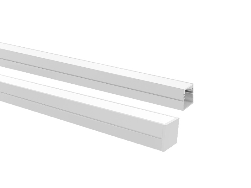 PERFIL TASCHIBRA APEX 24X23 SOBREPOR 23X24X1000mm BRANCA