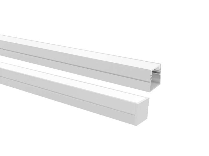 PERFIL TASCHIBRA APEX 24X23 SOBREPOR 23X24X2000mm BRANCA