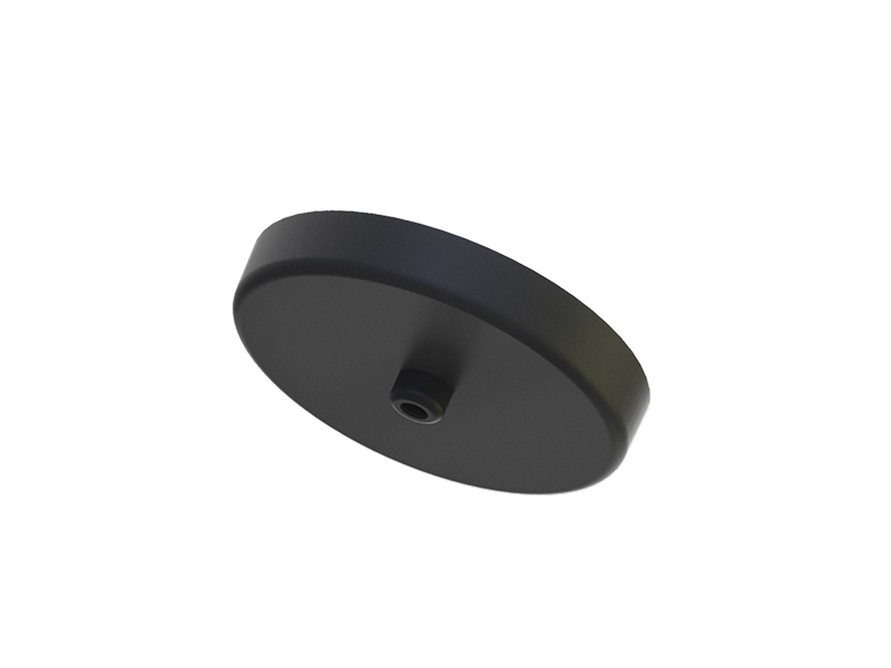 KIT CANOPLA PARA PENDENTE PRETO FOSCO