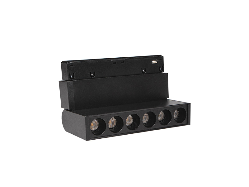 LUMINARIA LED PARA TRILHO MAGNETICO ATTRACT PONTUAL AJUSTAVEL 6W 3000K 24°