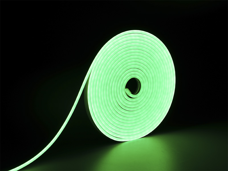 FITA LED NEON FLEX 8W 120 LEDS/M 25M 127V IP65 VERDE