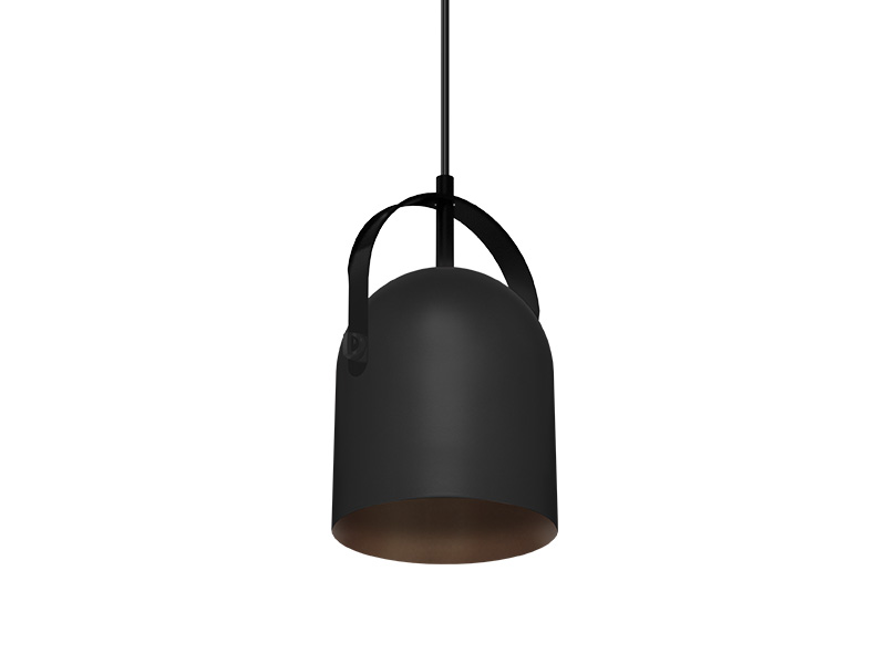 PENDENTE TASCHIBRA BELL 1XE27 PRETO F.+ COBRE