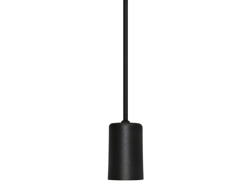 PENDENTE TASCHIBRA DOT METAL E-27 PRETO FOSCO