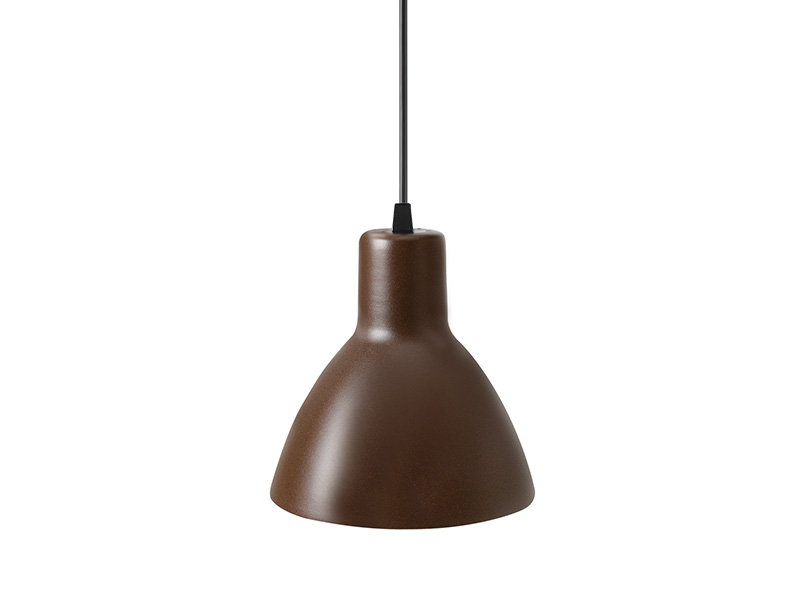 LUMINÁRIA PENDENTE TASCHIBRA TD 622/1 E-27 MARROM BLEND