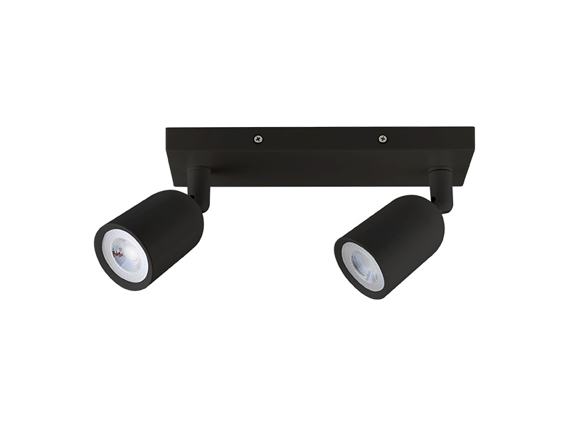 SPOT LED DIRECT MR16 BASE LINEAR 2X4W 6500K PRETO