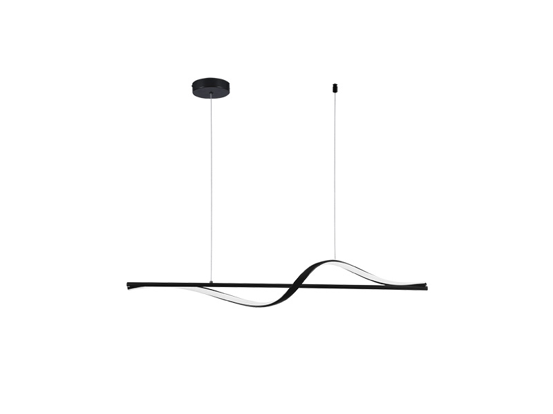 PENDENTE LED TASCHIBRA COASTER 20W 3000K PRETO