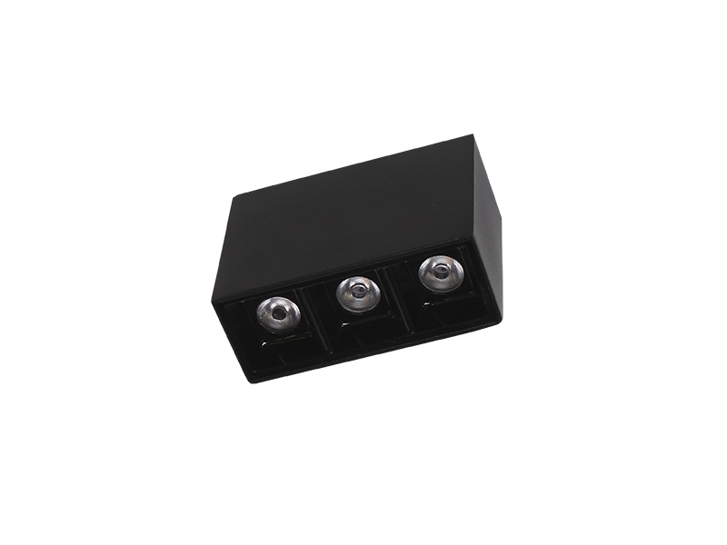 SPOT LED LUZ PONTUAL ARCH SOBREPOR 6W 2700K 24º PRETO