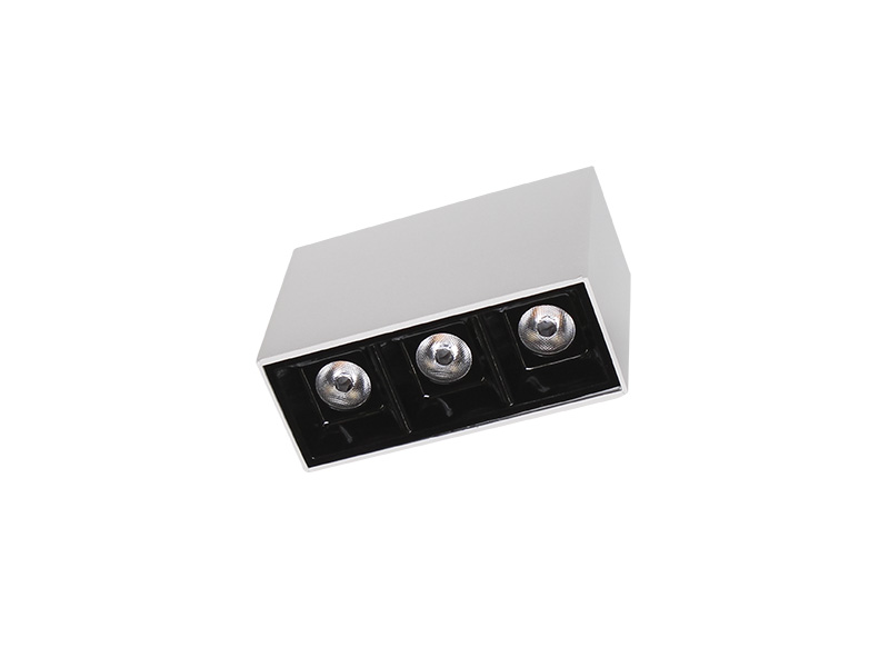 SPOT LED LUZ PONTUAL ARCH SOBREPOR 6W 2700K 24º BR+PR