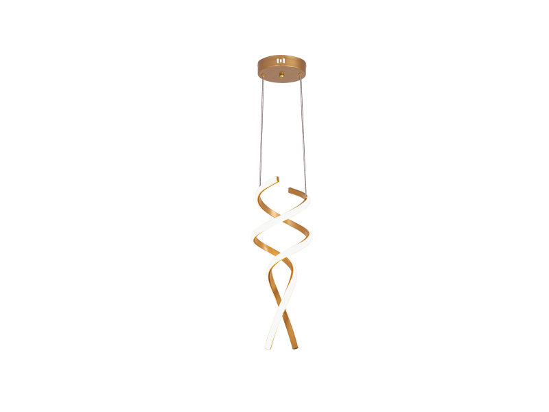 PENDENTE TASCHIBRA LED SEUL 3000K 30W OURO