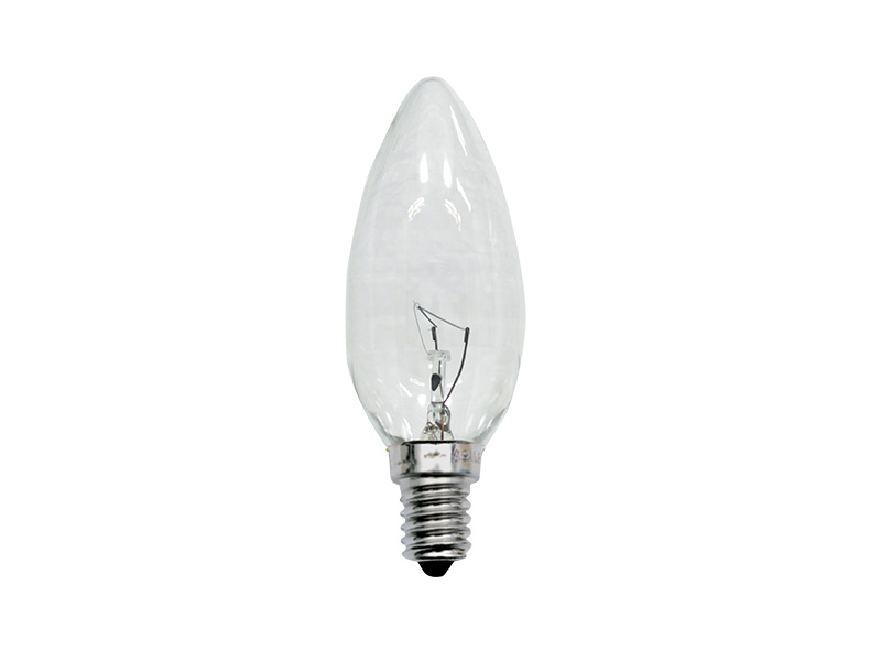 LÂMPADA INCANDESCENTE VELA LISA CLARA 40W 220V E14