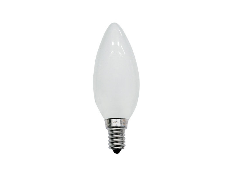 LÂMPADA INCANDESCENTE VELA LISA LEITOSA 25W 220V E14