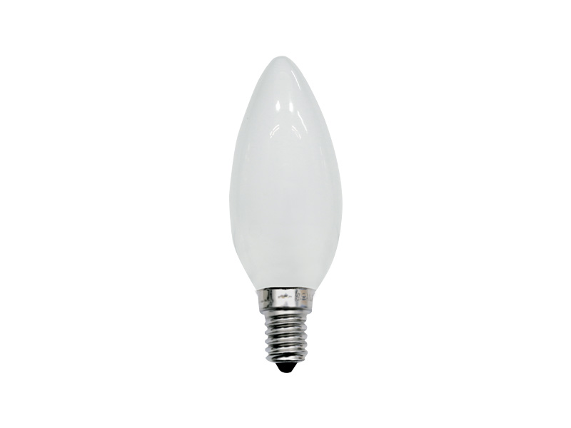 LÂMPADA INCANDESCENTE VELA LISA LEITOSA 40W 127V E14