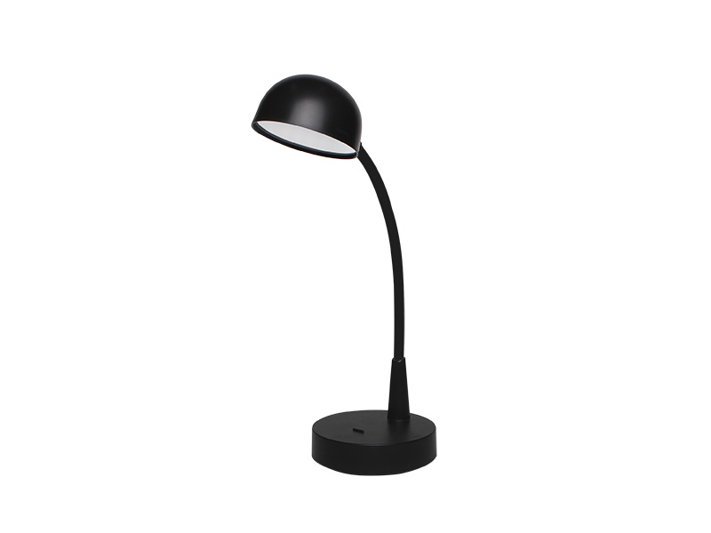 LUMINÁRIA DE MESA LED TASCHIBRA CUP RECARREGÁVEL PRETO