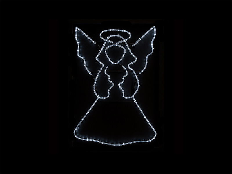 ARMAÇÃO LUMINOSA LED ANJO 0,75X1,1m 30W 127V UNICA