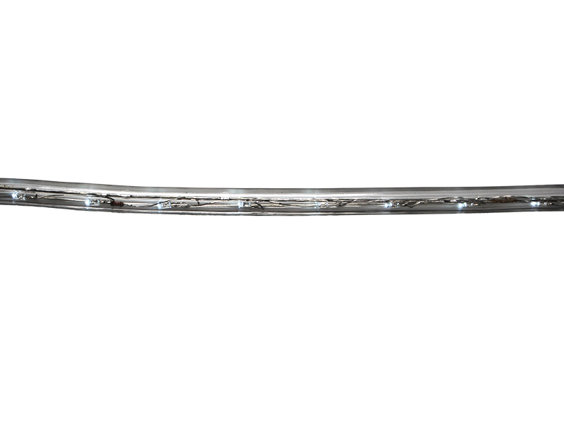 CORDA LUMINOSA LED TASCHIBRA 11MM 2 FIOS 127V 10M COM ACESSORIOS AMARELA