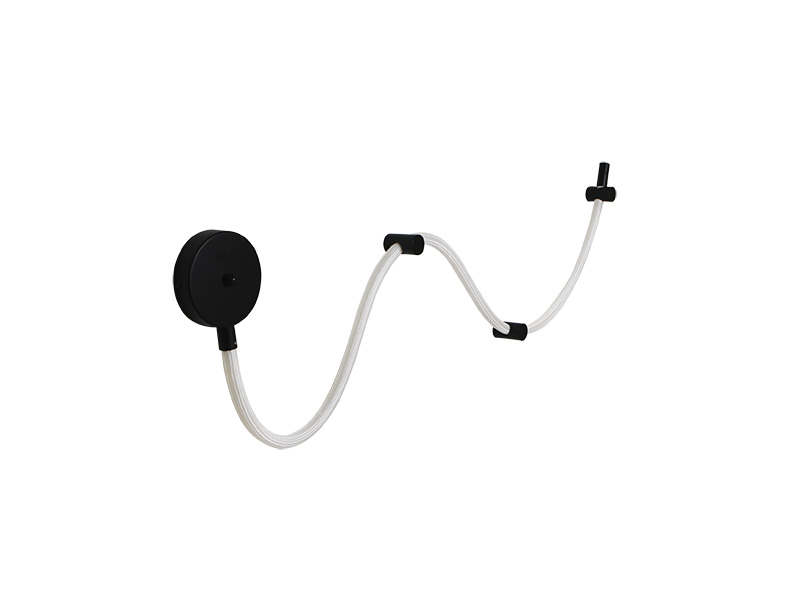 ARANDELA/PLAFON LED TASCHIBRA ABSTRACT TEX 150 22W 3000K PRETO