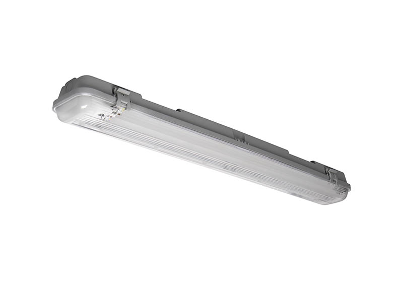LUMINÁRIA BLINDADA TLR 3118 LED PRO 70W AUTOVOLT 4000K COM DIFUSOR INTERNO .